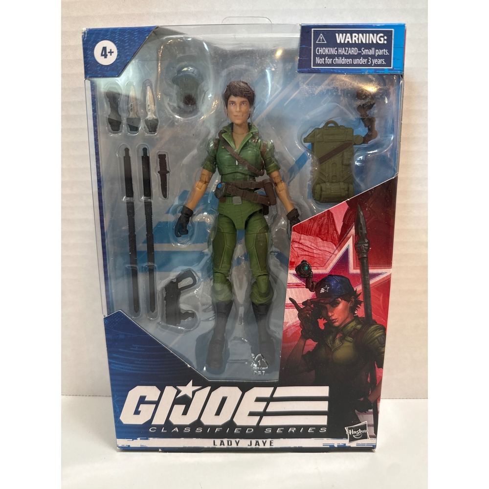 GI Joe Classified Series Lady Jaye Action Figure 6 Inch Hasbro F0965 New Box